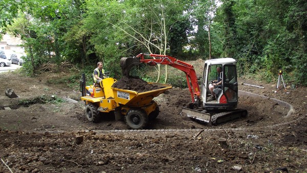 Construction of Glenbrook